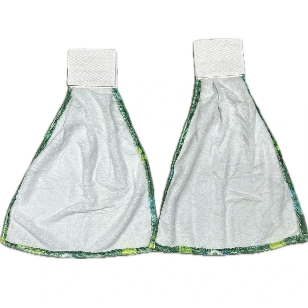 Green Shamrock Kitchen Towels